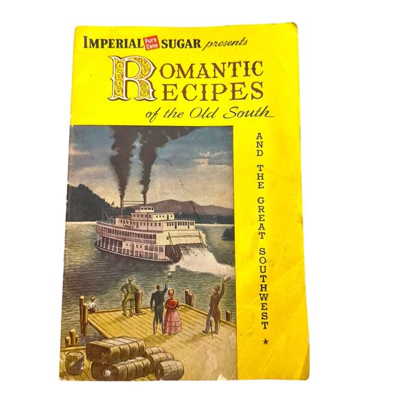 Imperial Sugar Company Romantic Recipes‎ of The Old Southwest Cookbook 1950 - Picture 1 of 6